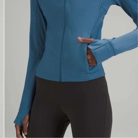 Lululemon Athletica Soft Denim Nulu Cropped Define Jacket - Picture 5 of 12